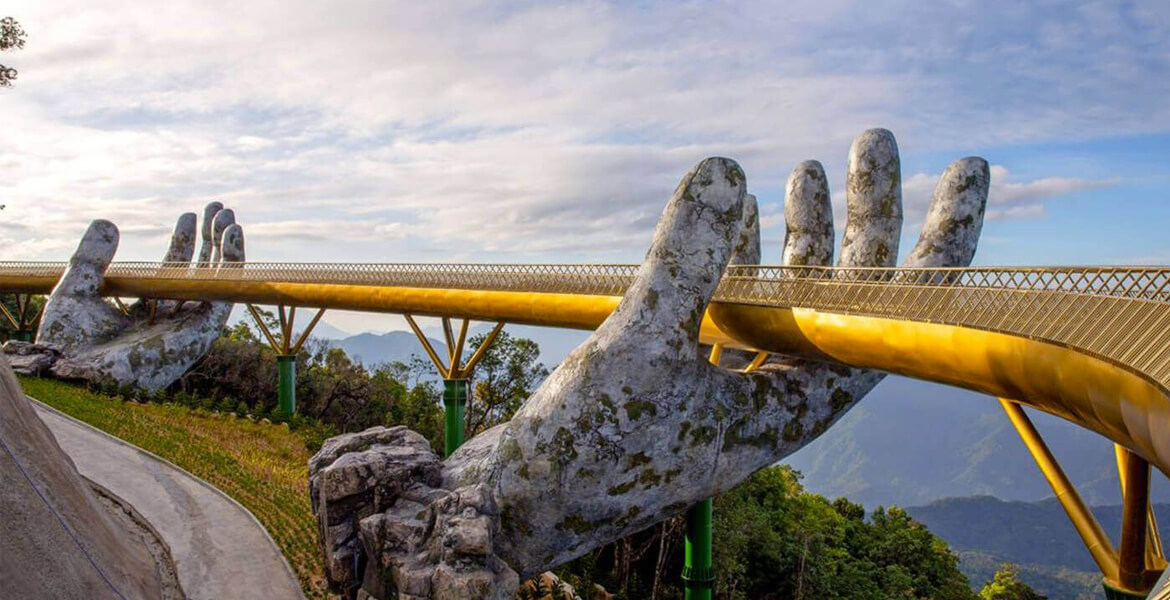 Vietnam Buddha Hands Bridge Tour